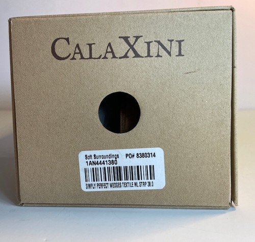 Calaxini Women's Sling Bank Wedge Sandals Size US8 EU38 Handcrafted in Spain - Picture 7 of 11