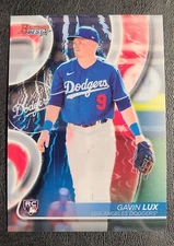 2020 Bowman's Best Gavin Lux RC #41 Los Angeles Dodgers Rookie