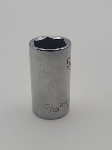 Matco Tools USA 5/8" SAE Deep Socket 6 Point 3/8" Drive BI206 - Picture 2 of 6