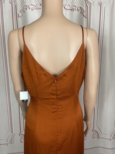 Bar III dress sienna sunset Sz Medium Twist Front DRESS Style J09M1481379 - Picture 15 of 20