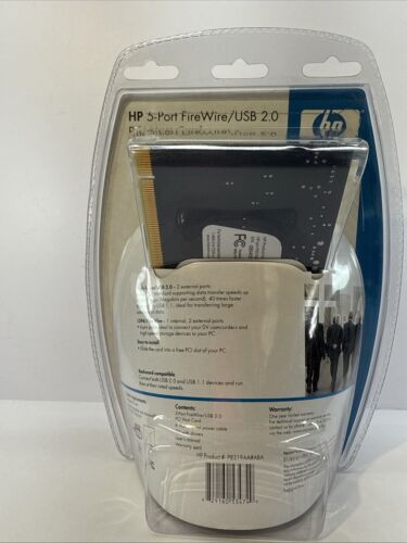 HP✨5-Port FireWire/USB 2.0 ✨PCI Host Card - Picture 2 of 2