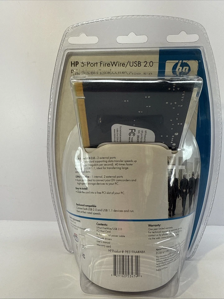 HP✨5-Port FireWire/USB 2.0 ✨PCI Host Card - Image 2 of 2