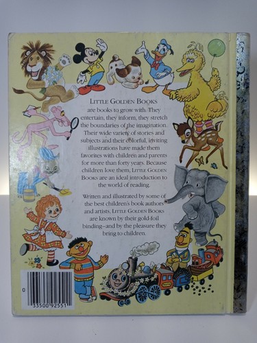 Little Golden Book: "Santa's Toy Shop" VINTAGE 1950 - Very Rare White Cover (T3) - Picture 2 of 5
