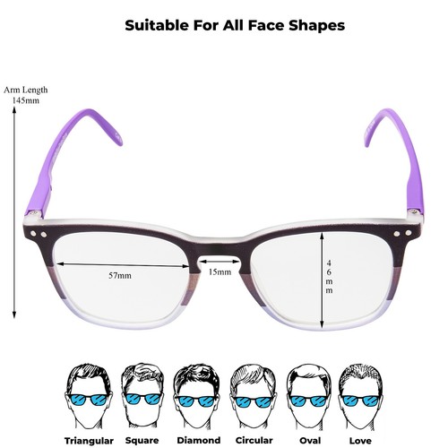 Erwachsene antiblaue Lichtbrille Blendung Augenbelastungsschutz Computer Gamer Lesen - Bild 130 von 142