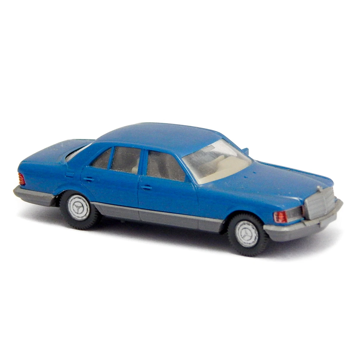 Mercedes-Benz 500SE S Class W126 Blue Wiking H0 1:87 Miniature Model Car