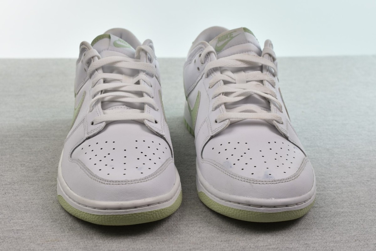 Nike Dunk Low Size 10 Men DV0831-105 White/Honeydew Green