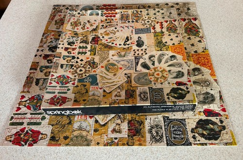 DEALERS DELIGHT (Vintage Springbok) -- 500 Piece Jigsaw Puzzle -- COMPLETE - Picture 2 of 3