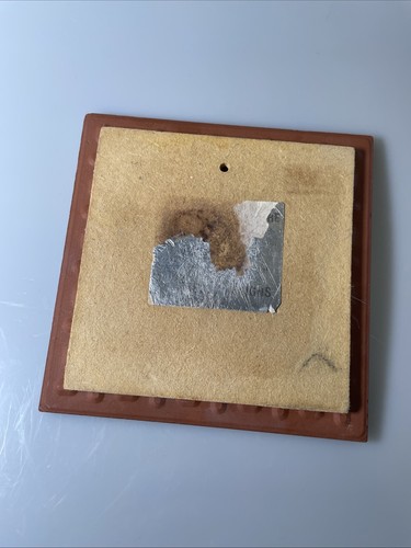Teissedre Pottery Vase Vessels 6"x6" Ceramic Tile Southwest Hanging Trivet - Picture 4 of 10