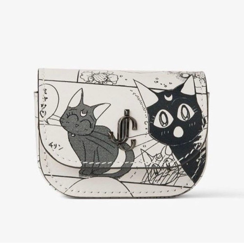 Jimmy Choo × Sailor Moon Airpods Case Luna & Artemis & Diana Leather Japan Auth - Picture 1 of 5