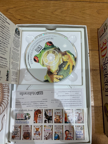 3 x Dorling Kindersley DK Childrens PC Educational Nature Skeleton History CDROM - Photo 13/14