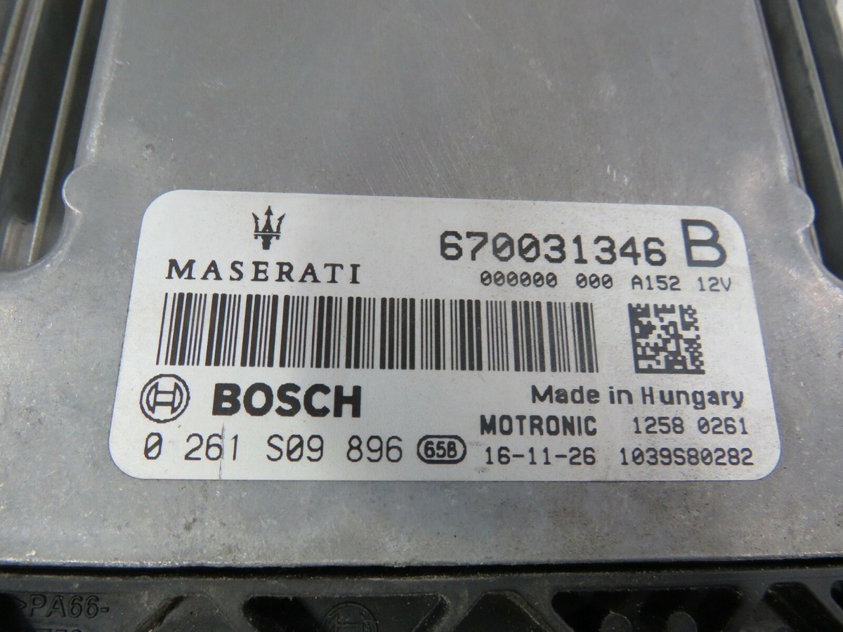 Maserati Ghibli, Quattroporte, Levante, Engine Control