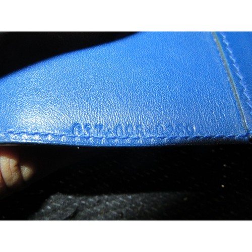 Gucci Blue Wide Big Buckled Leather Belt Sapphire Cobalt 75.30 - Picture 9 of 9