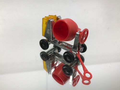 CORGI JUNIORS 20 SITE CEMENT MIXER -RED 3inch- GOOD CONDITION - 499 - Picture 6 of 6