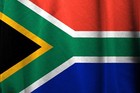 South African Flag, Image printed on a New Metal Sign