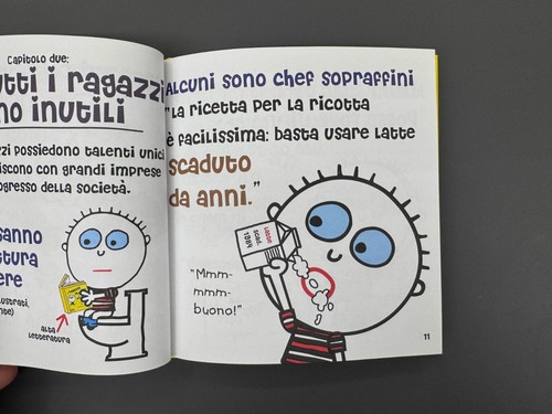 I Ragazzi sono Stupidi e Puzzano Libro Illustrato Goldman Piemme 2007 1° Ediz. - Foto 6 di 10