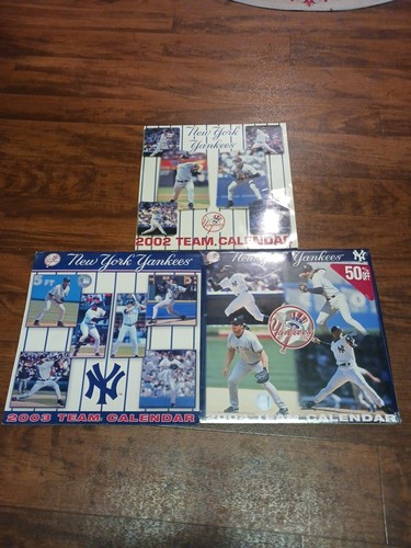 Vintage New York Yankees Calendar 2002,2003,2004 - Picture 2 of 9