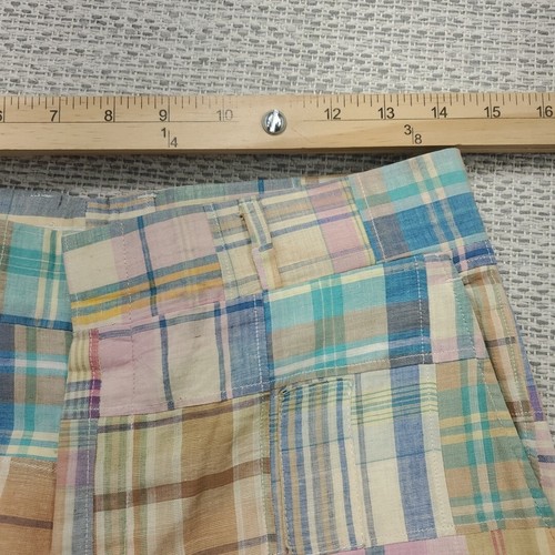 Vintage Asher Mens 30x30 Plaid Dress Pants Trousers Boho Hippy Artful Preppy - Picture 10 of 11