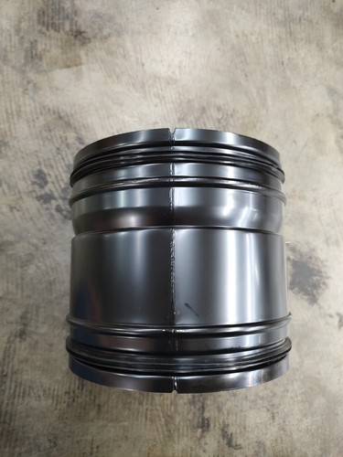 AC-BDD8-B Backdraft Damper, 8" Antidraft Ducting Insert - Picture 4 of 5
