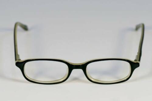 Fossil Ingwer Schwarzer Kunststoff Augenglas Rahmen Designer Stil Rx Brillen - Afbeelding 1 van 3