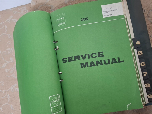 OFFICIAL DEALER VOLVO 120 140 164 P120 P210 USED SERVICE REPAIR MANUAL BOOK SET - Bild 6 von 11