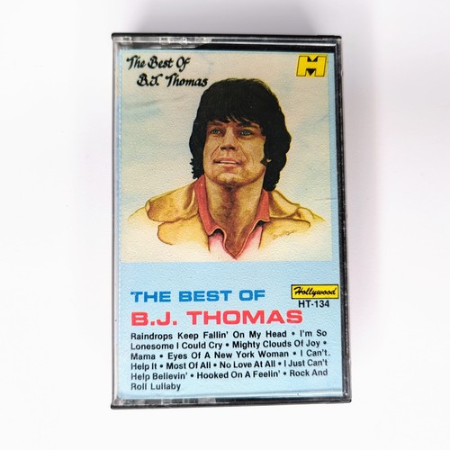 B.J. Thomas - The Best of B.J. Thomas (Cassette Tape, 1987, Hollywood) - Picture 1 of 3