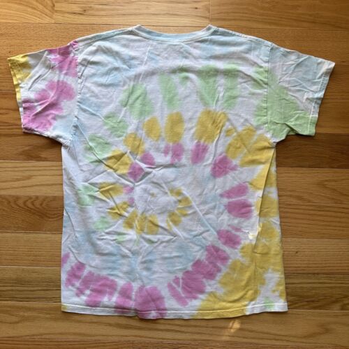 Angels and Airwaves 2021 Lifeforms Tour Shirt Gr. L Krawatte gefärbt Tom Delonge Blink 182 - Bild 3 von 5