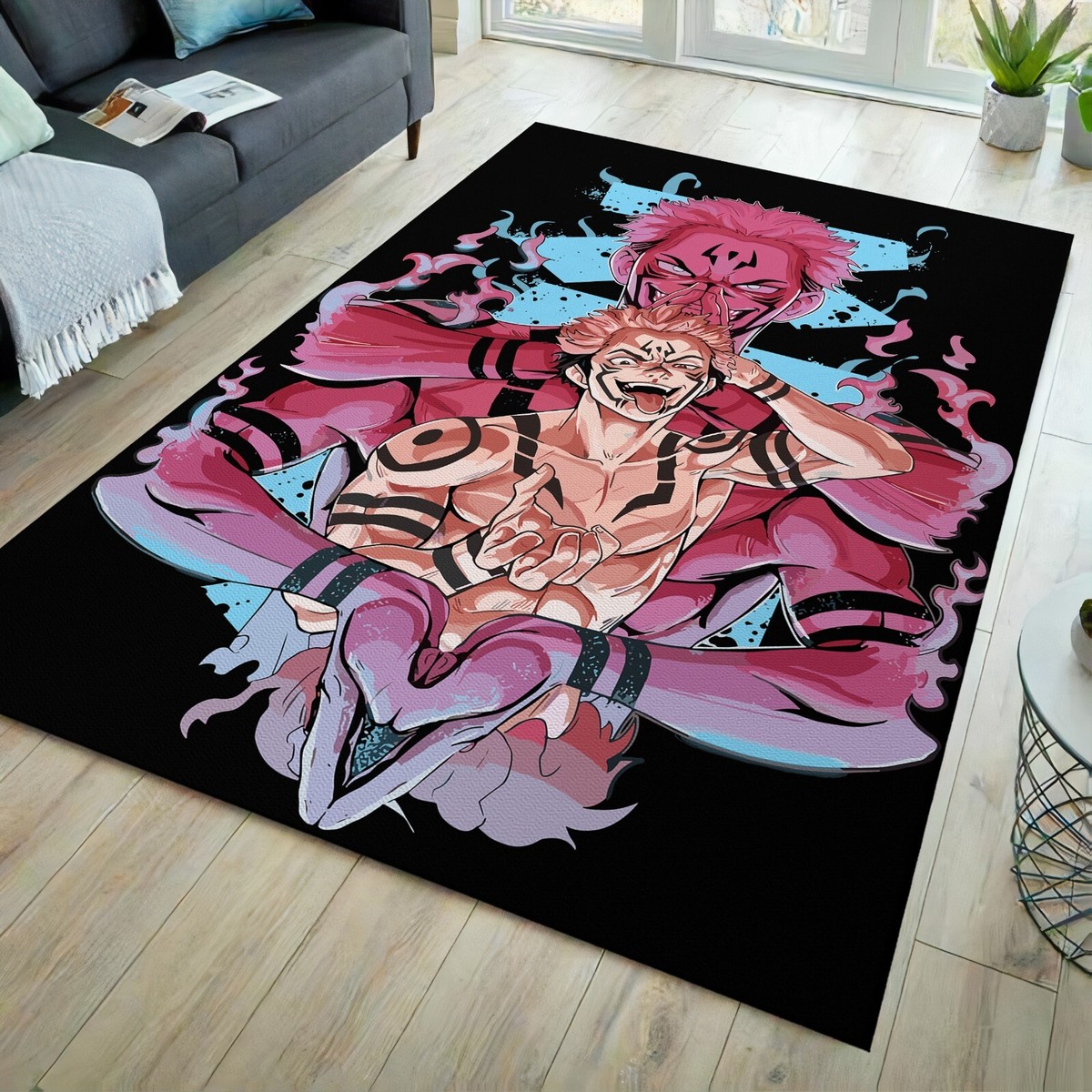 Anime art rug japanese anime rug manga rug anime decor rug japan rug eBay