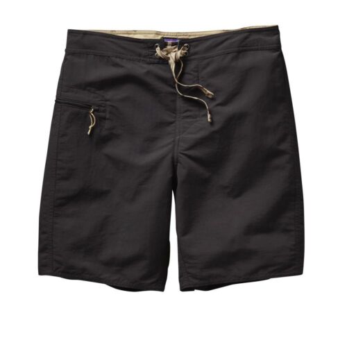 Patagonia M's Wavefarer Board Shorts Trunks Size 38 Black