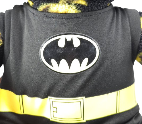 Build A Bear Batman Logo Plüsch 2014 schwarz & gelb Batman Bär 17 Zoll mit Outfit - Bild 4 von 15