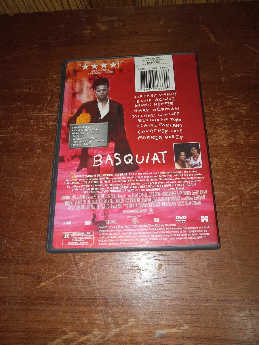 新品未開封 廃盤 BASQUIAT バスキアのすべて DVD ART DVD☆廃盤☆入手困難☆PREMIER☆『バスキアのすべて
