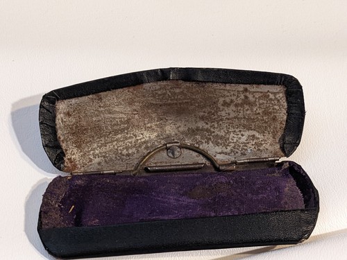 Antik J K O'Co Gold Gefüllt Ovale Linse Scroll Brücke Draht Felge Rahmen Brille - Bild 7 von 8