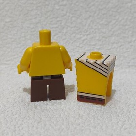 LEGO SpongeBob SquarePants Minifigure SpongeBob Bandage on Head From 3832