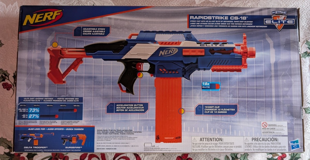 Nerf Rapidstrike CS-18 トイガン　他5つセット Nerf CS-18 N-Strike Elite Rapidstrike Blaster with 18 Darts