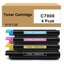 4 Pack C7000 toner cartridge for Xerox VersaLink C7000 C7000DN C7000N Printer