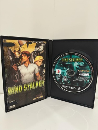 Dino Stalker - Playstation 2 WITH MANUAL TESTED AND WORKS WOW RARE FAST SHIPPING - Picture 3 of 4