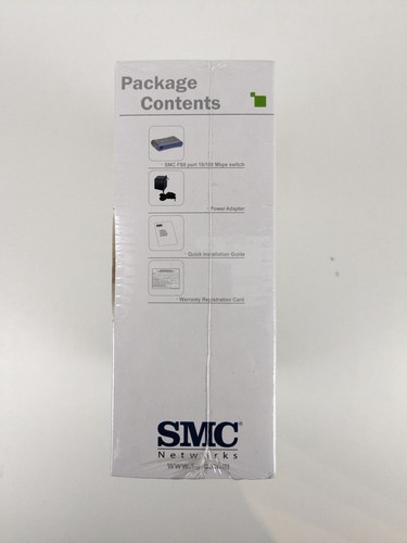 SMC EZ Switch Fast Ethernet Switch 8 Ports 10/100Mbps - Picture 4 of 4