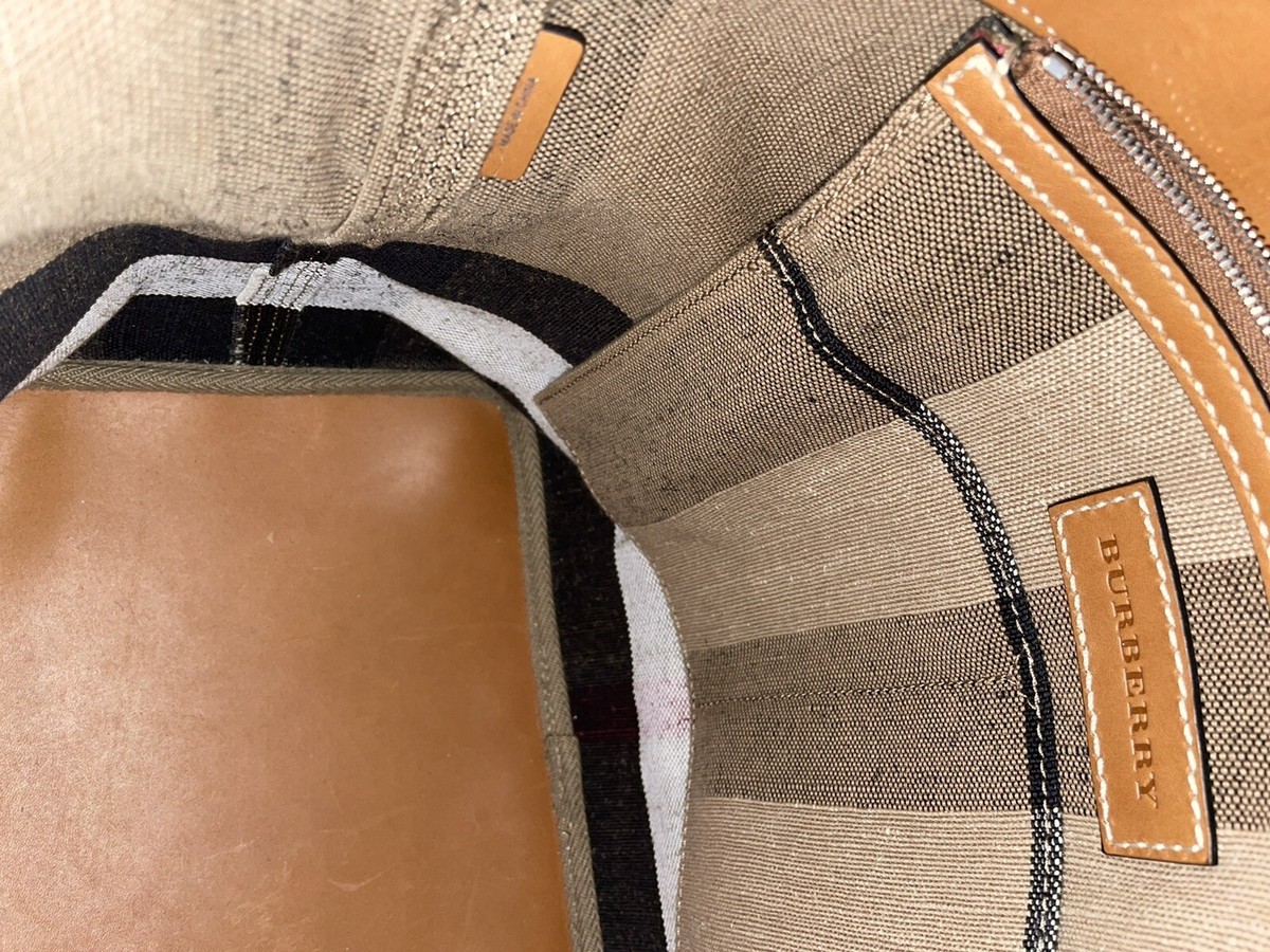 全国のネット通販 Burberry バーバリー ASHBY CANVAS トートバッグ