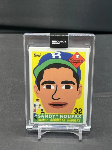 Topps Project 2020 Sandy Koufax by Keith Shore