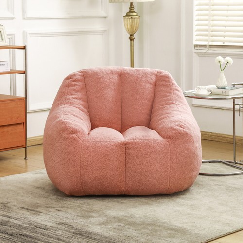 Bean Bag Chair with Filler Memory Foam for Dorm, Apartment, Living Room - Picture 58 of 67