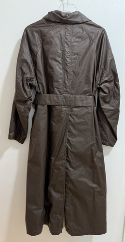 Zara Wende Trenchcoat ZW Collection dunkelbraun ecru beige Gr. M 5320/241 - Bild 15 von 18