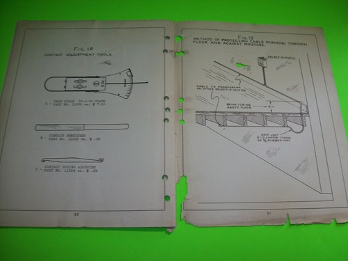 Seeburg 1940 Select-O-Matic S24-1Z ORIGINAL Jukebox Phonograph Service Manual - Imagen 5 de 6