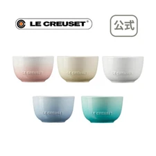Le Creuset Sphere Rice Ball Pastel Rainbow 5 Color Set Stoneware Japan Tracking#