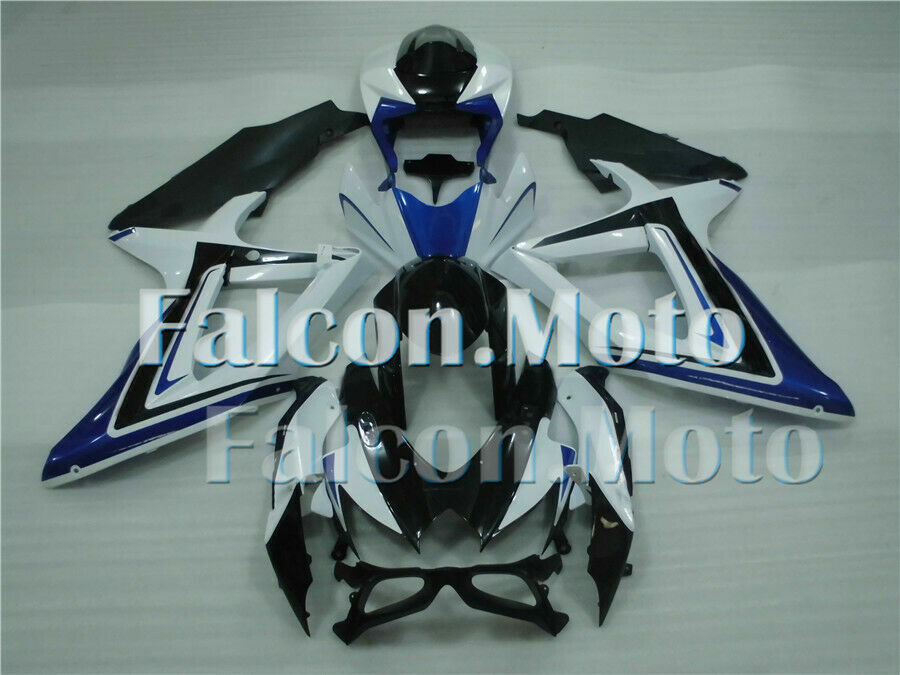 Fairing Fit for 2008-2010 GSXR 600 750 K8 Blue White Black Injection Body Kit FR item image