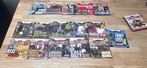 Vintage PC Gamer Magazine Demo Disc Lot Of 24 - Y2K 2002-2004 Disks - Picture 6 of 14