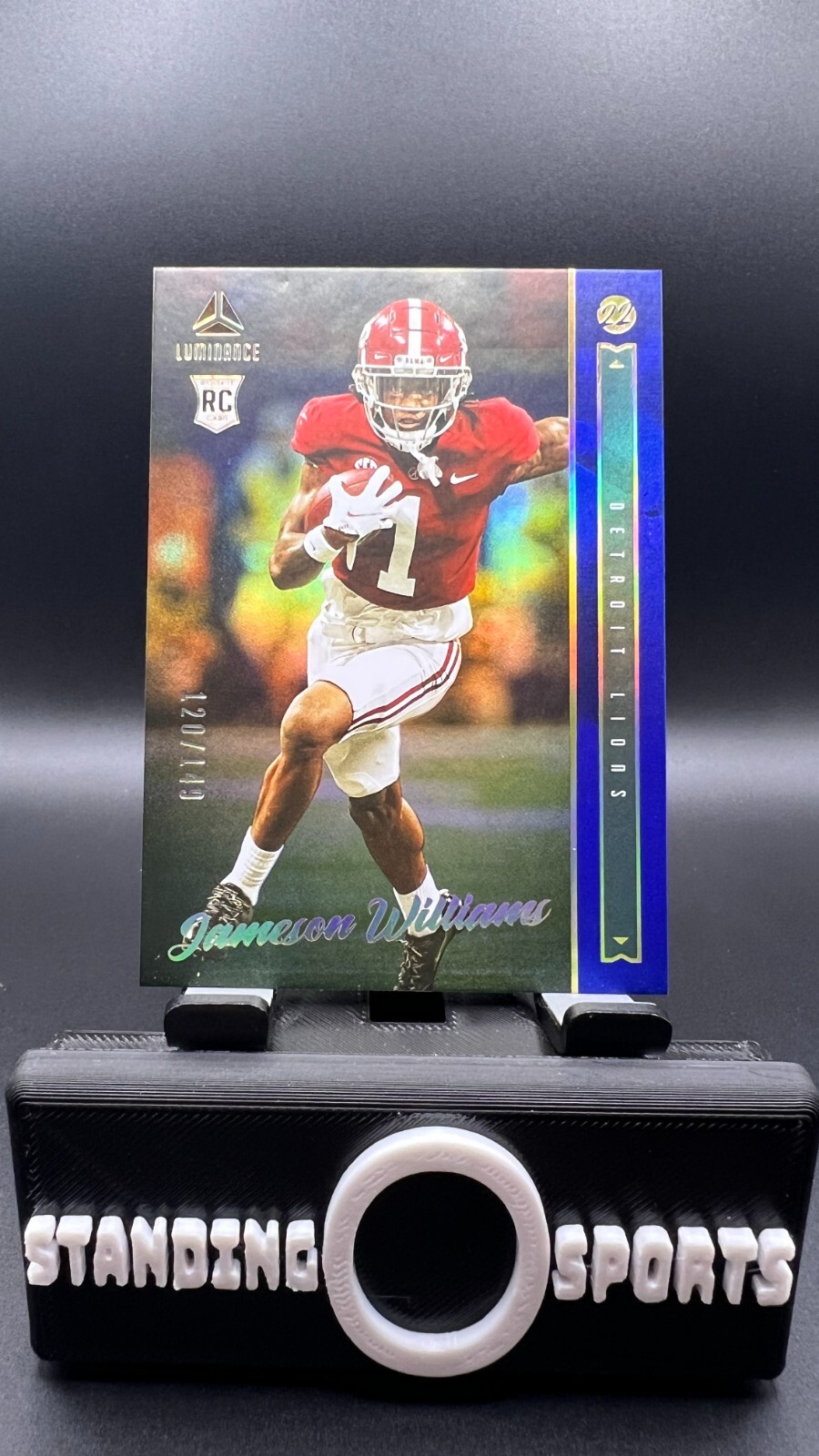 2022 Panini Luminance - Rookie #115 Jameson Williams (RC) /149