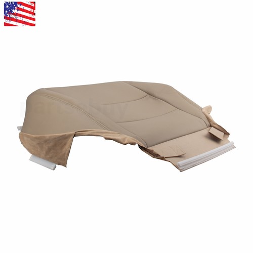 Fit 2008-2012 Honda Accord Leather Driver Bottom & Lean Back Seat Cover Tan - Picture 17 of 17