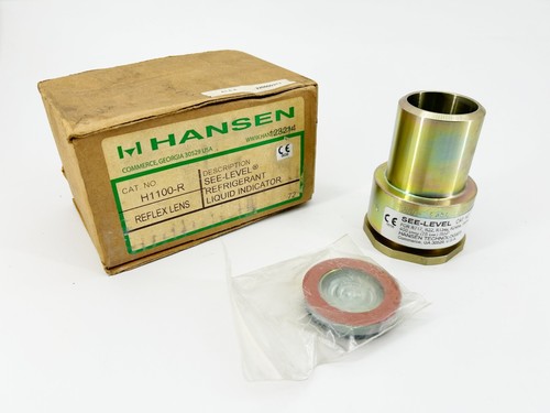 New Hansen H1100-R See-Level Refrigerant Liquid Indicator Reflex Lens - Picture 1 of 8