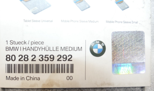 BMW i Mobile Phone Sleeve Medium 80282359292 - 第 4/5 張圖片