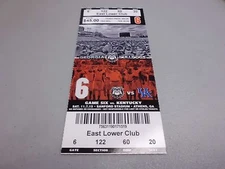 Kentucky Wildcats vs Georgia Bulldogs (11-7-2015) Football Game Ticket Stub