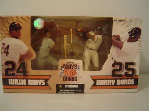 WILLIE MAYS BARRY BONDS 660 SAN FRANCISCO GIANTS OF THE HOME RUN MCFARLANE